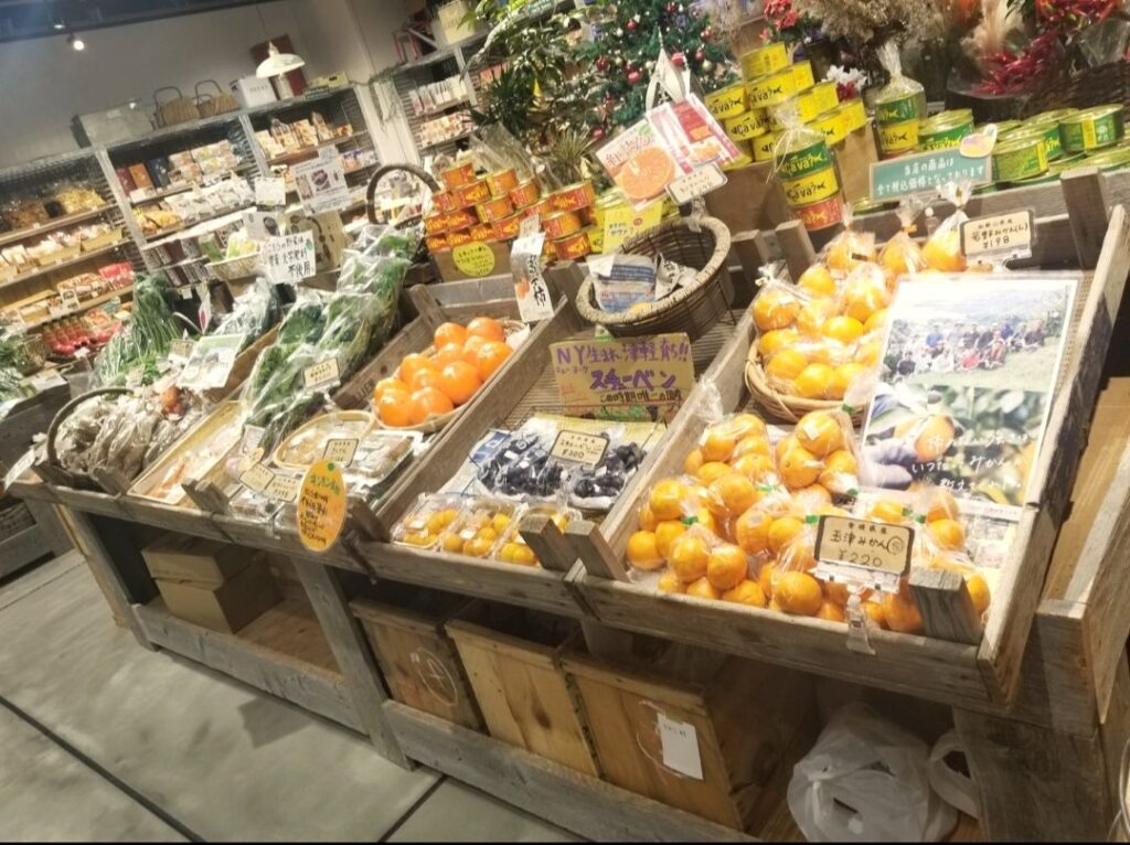 魅力的な売り場