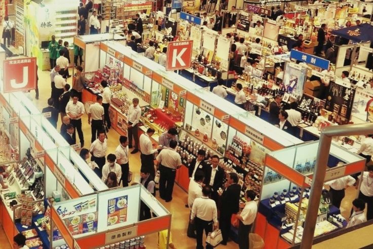 魅力的な売り場