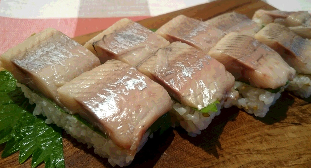 ニシンの押し寿司 和風レシピ